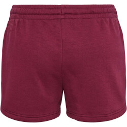 hummel Active Baumwoll Shorts Damen 3070 - burgundy XS