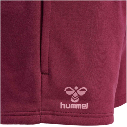 hummel Active Baumwoll Shorts Damen 3070 - burgundy XS