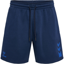 hummel Active Baumwoll Shorts Herren 7459 - dress blues S