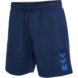 hummel Active Baumwoll Shorts Herren 7459 - dress blues L
