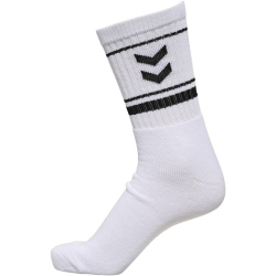 3er Pack hummel Stripe Crew Retro Socken 9001 - white 32-35