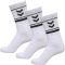 3er Pack hummel Stripe Crew Retro Socken 9001 - white 32-35