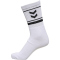 3er Pack hummel Stripe Crew Retro Socken 9001 - white 32-35
