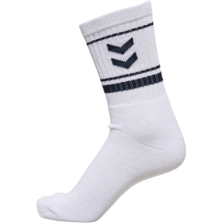 3er Pack hummel Stripe Crew Retro Socken 7026 - marine 32-35