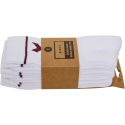 3er Pack hummel Stripe Crew-Socken 3070 - burgundy 32-35