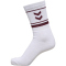 3er Pack hummel Stripe Crew Retro Socken 3070 - burgundy 32-35