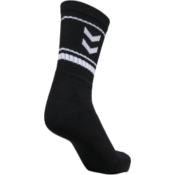 3er Pack hummel Stripe Crew Retro Socken 2001 - black 28-31