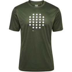 hummel Active Court Trikot Herren 6453 - olive night S
