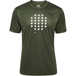 hummel Active Court Trikot Herren 6453 - olive night L