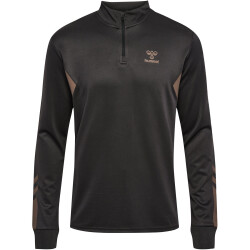 hummel Active 1/2-Zip Trainingsjacke Herren 2247 - obsidian/olive night S