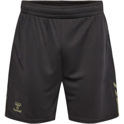hummel Active Shorts Herren 2247 - obsidian/olive night XXL