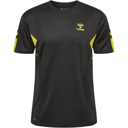 hummel Active Trikot Herren 2246 - obsidian/sulphur spring L