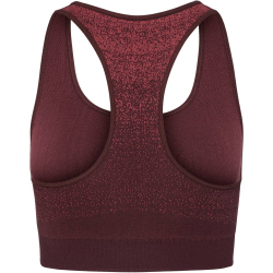 hummel hmlMT FADE Seamless Sport-BH Damen 8133 - bitter...