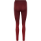 hummel hmlMT FADE Seamless Mid-Waist Tights Damen 8133 - bitter chocolate/mineral red XS