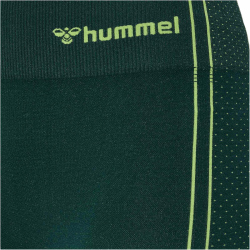 hummel hmlMT ZONE Seamless Mid-Waist Tights Damen 6186 - deep teal/sulphur spring S