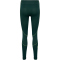 hummel hmlMT ZONE Seamless Mid-Waist Tights Damen 6186 - deep teal/sulphur spring S