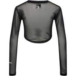 hummel hmlMT FIERCE langarm Meshshirt Damen 2001 - black XS