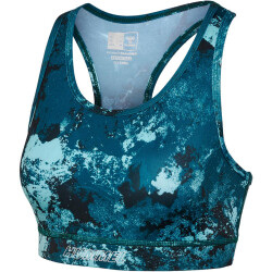 hummel hmlTE DIGI Sandstorm AOP Sport-BH Damen 6470 -...
