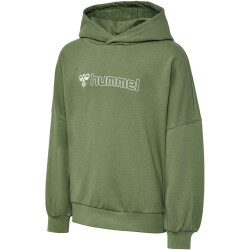 hummel hmlOCTOVA Hoodie Mädchen 7400 - oil green 116