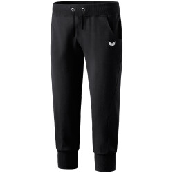 erima 3/4 Sweathose mit Bündchen Damen schwarz 46