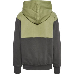 hummel hmlMORTEN Hoodie Jungen 7400 - oil green 110