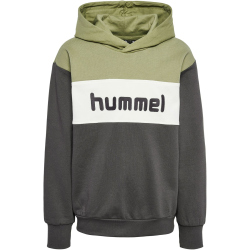 hummel hmlMORTEN Hoodie Jungen 7400 - oil green 128