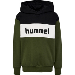 hummel hmlMORTEN Hoodie Jungen 6453 - olive night 134