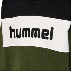 hummel hmlMORTEN Hoodie Jungen 6453 - olive night 134