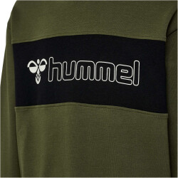 hummel hmlATLAS Hoodie Jungen 6453 - olive night 116