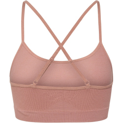 2er Pack hummel hmlJUNO Seamless Sport-BH Damen 3204 - ash rose/paloma S