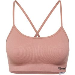 2er Pack hummel hmlJUNO Seamless Sport-BH Damen 3204 - ash rose/paloma S