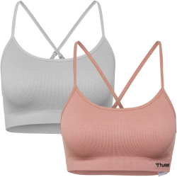 2er Pack hummel hmlJUNO Seamless Sport-BH Damen 3204 -...