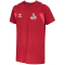 hummel 1.FC K&ouml;ln Travel Shirt 2023/24 Kinder 3079 - red dahlia 116