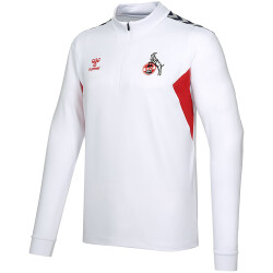 hummel 1.FC Köln 1/2-Zip langarm Aufwärmshirt...