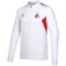 hummel 1.FC Köln 1/2-Zip langarm Aufwärmshirt 2023/24 9402 - white/true red S