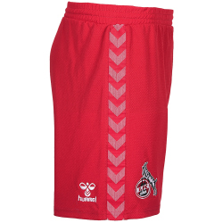 hummel 1. FC K&ouml;ln Ausw&auml;rtsshorts 2023/24 3062 - true red XS