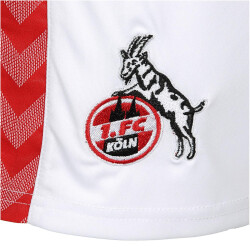 hummel 1. FC Köln Heim Shorts 2023/24 Kinder 9402 - white/true red 116