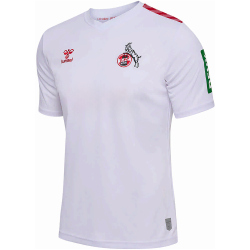 hummel 1. FC Köln Heimtrikot 2023/24 9138 - white/true red w/o sponsor L