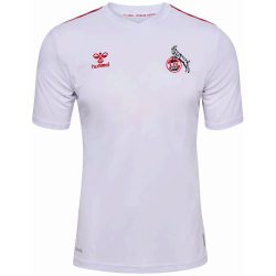 hummel 1. FC Köln Heimtrikot 2023/24 9138 - white/true red w/o sponsor L