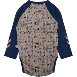 hummel hmlALBO langarm Baby-Stramplers 1516 - fungi 56