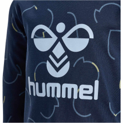 hummel hmlOBI Langarmshirt Jungen 1009 - black iris 86