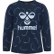 hummel hmlOBI Langarmshirt Jungen 1009 - black iris 86