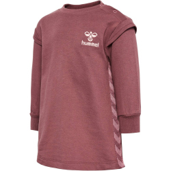 hummel hmlOLGA Sweatkleid Mädchen 4085 - rose brown 56