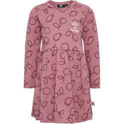 hummel hmlELVIRA langarm Kleid Mädchen 4498 - nostalgia rose 68