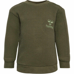 hummel hmlCOSY Sweatshirt Kinder 6453 - olive night 68