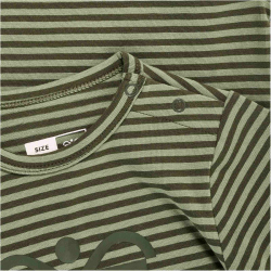 hummel hmlMULLE langarm Baby-Stramplers 6453 - olive night 74