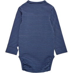 hummel hmlMULLE langarm Baby-Stramplers 1009 - black iris 62