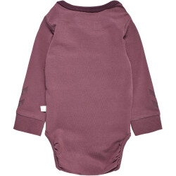 hummel hmlMAULE langarm Baby-Stramplers 4085 - rose brown 56