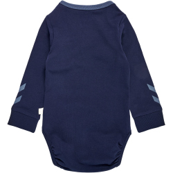 hummel hmlMAULE langarm Baby-Stramplers 1009 - black iris 68