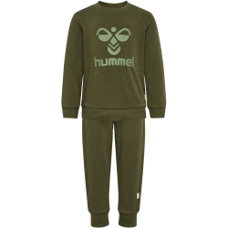 hummel hmlARINE Jogginganzug Kinder 6453 - olive night 86